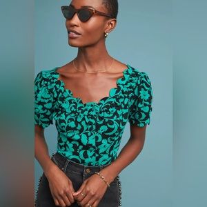 Maeve by Anthropologie Aseey Blouse